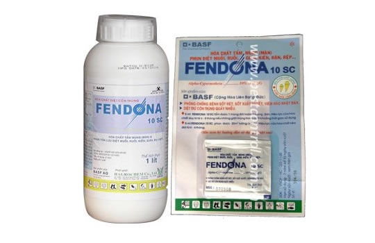 Thuốc Diệt muỗi, ruồi, kiến, gián, rận, rệp FENDONA 10 SC